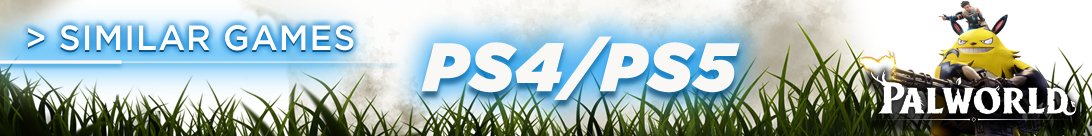 Top Spiele Ähnlich wie Palworld auf PS4/PS5