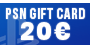 Allkeyshop PSN card 20 Euros