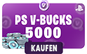 Keyforsteam 5000 V-Bucks PS