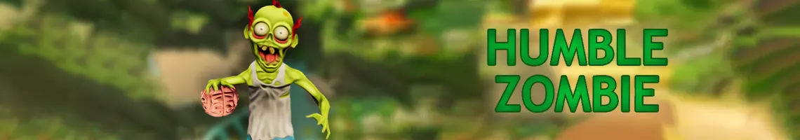 Ein Parkour-Plattformer mit einem instabilen Zombie: Humble Zombie