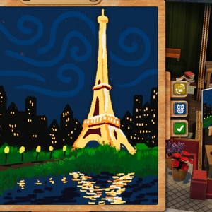 Passpartout 2 The Lost Artist - Eiffelturm Gemälde