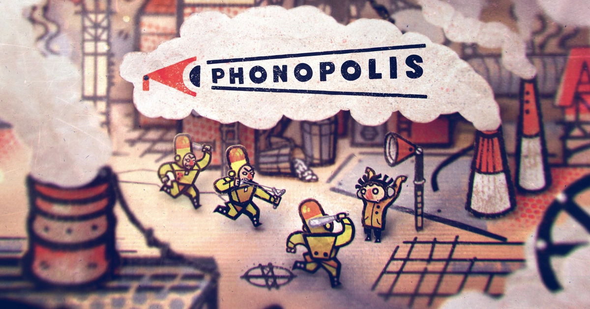 <em>Felix entdeckt die inneren Mechanismen von Phonopolis, einer dystopischen Stadt, die vollständig aus echten Materialien erbaut wurde.</em>