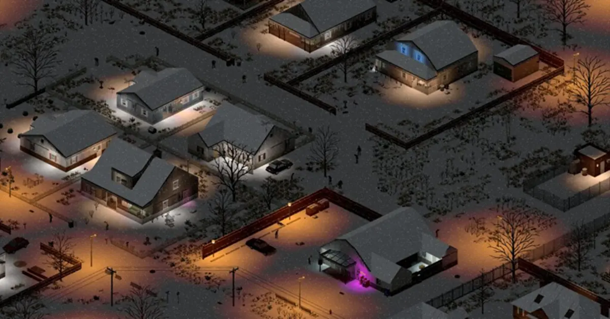 Screenshot der Gameplay-Mechaniken von Project Zomboid Build 42