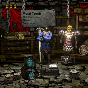 Rune Coliseum - Metallische Fackel