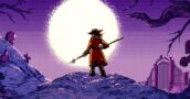 Tauche in eine reine Retro Hölle mit diesem fordernden Platformer ein