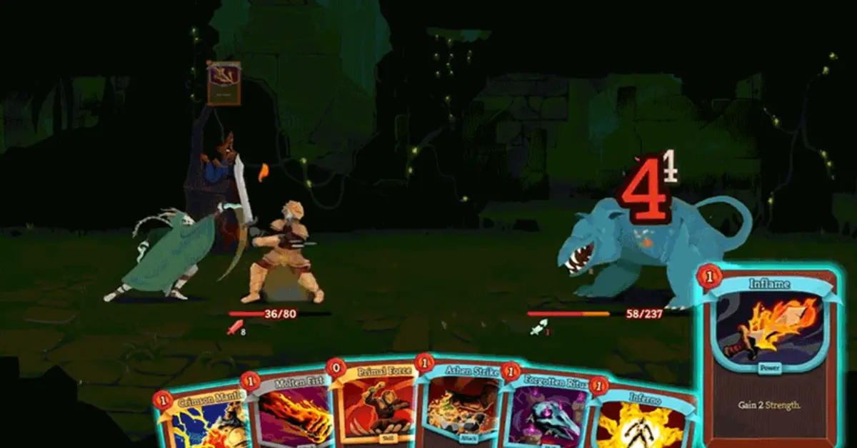 Ein Gameplay-Screenshot, der das neue Koop-Interface und den Kartenauswahl-Bildschirm in Slay the Spire 2 zeigt