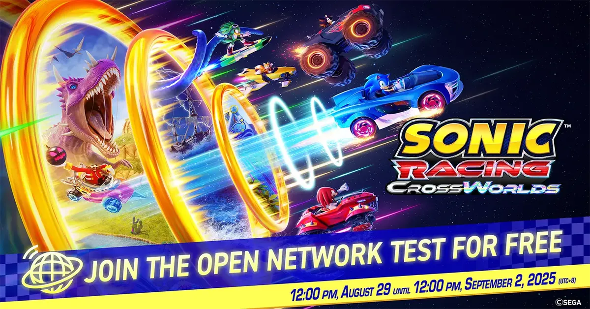 Sonic Racing CrossWorlds Open Network Test Download