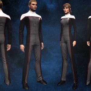 Star Trek Online Federation Fleet Admiral Faction Pack PS4 - Rennanzug