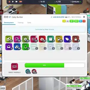 Startup Company - Entwicklungstab