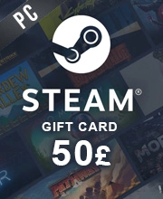 Steam Gift Card 50 Pounds Pc