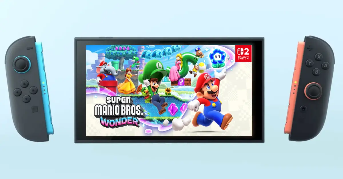 Super Mario Bros Wonder läuft auf der neuen Nintendo Switch 2 Konsole