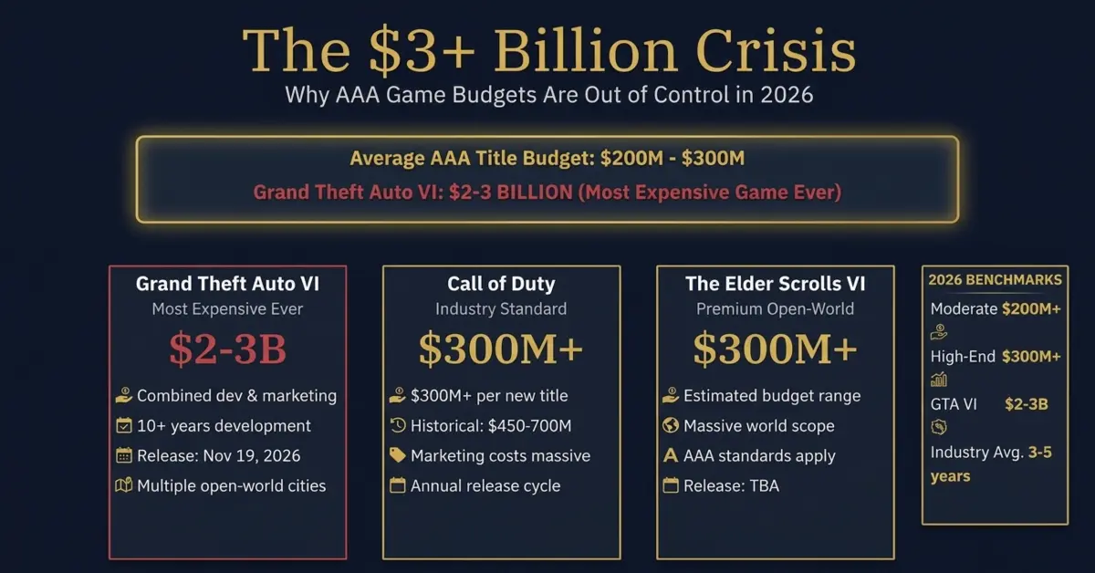 AAA game development costs