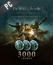 The Elder Scrolls Online Tamriel Unlimited 3000 Crown Pack Pc