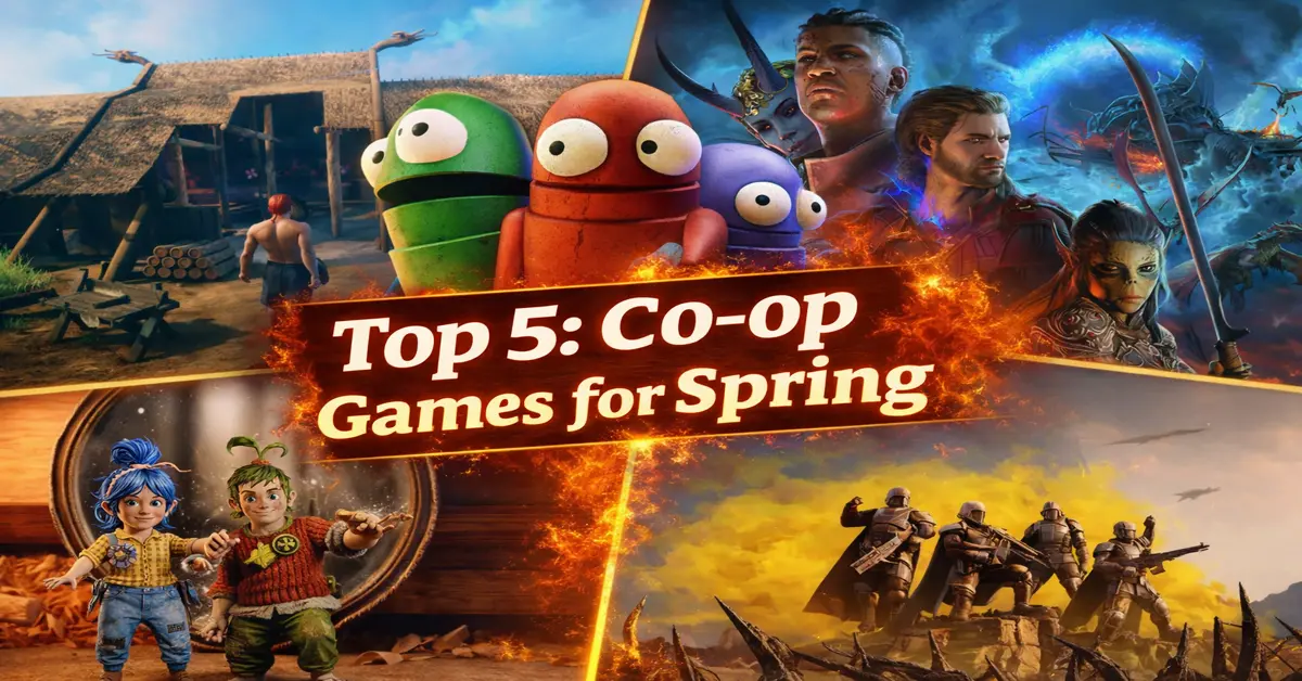 Koop Spiele für den Frühling