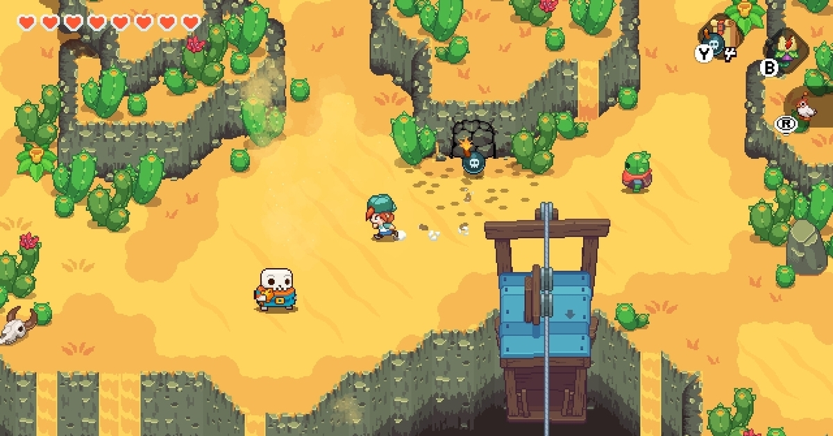 Die Beherrschung deiner Werkzeuge ist der Schlüssel zum Überleben in den vielen Biomen der Insel.