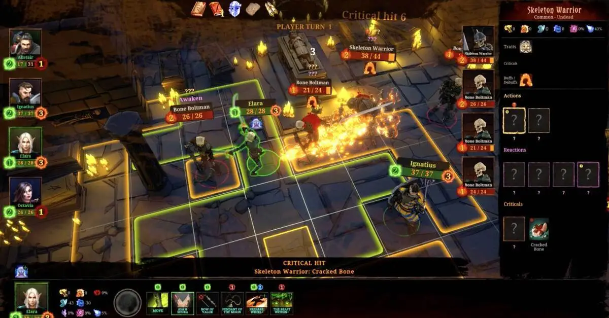 Jedes Grid-Feld ist entscheidend, wenn Tabletop-Mechaniken auf knüppelharte Roguelite-Loops prallen.