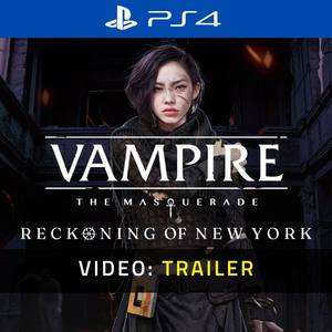 Vampire The Masquerade Reckoning of New York Playstation 4