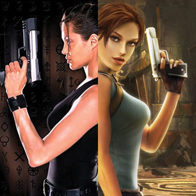Angelina Jolie spielt Lara Croft in den Filmen