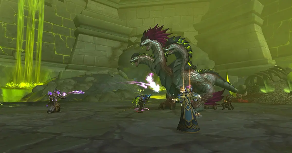 World of Warcraft Kampf-Bug eines getrennten Charakters