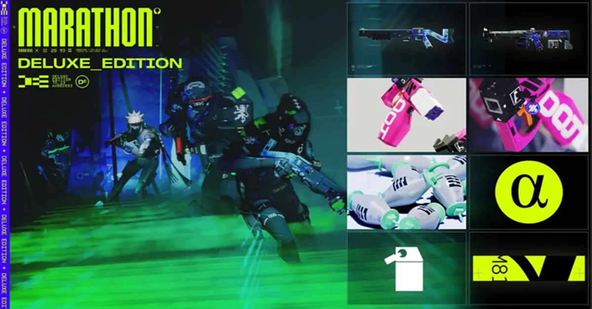 Gameplay-Screenshot von Marathon oder eine Collage der März-Game-Pass-Titel