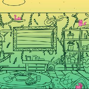 A Building Full of Cats - Pink Cats