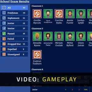 Academia School Simulator - Gameplay