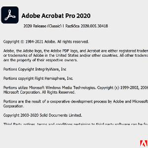 Adobe Acrobat Pro 2020 - Urheberrecht