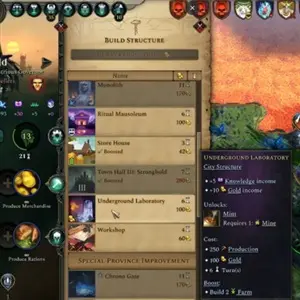 Age of Wonders 4: Cosmic Wanderer - Aufbau Struktur