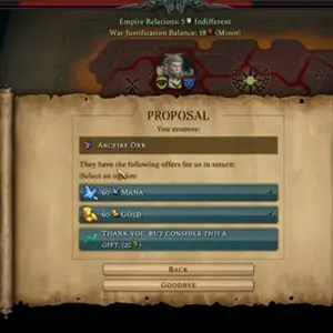 Age of Wonders 4: Cosmic Wanderer - Vorschlag