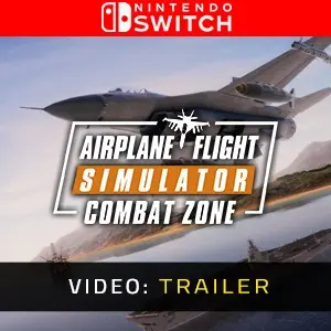 Airplane Flight Simulator Combat Zone Nintendo Switch - Trailer