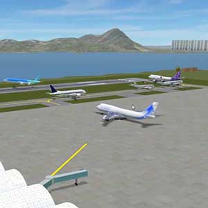 Flugzeugbeladung Gas