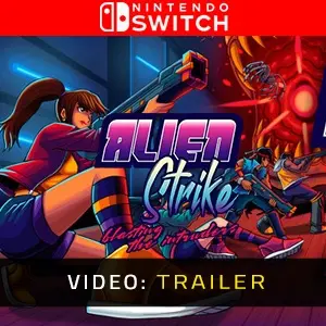 Alien Strike Blasting the Intruders Nintendo Switch - Trailer