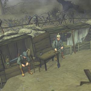 All Quiet in the Trenches - Rastende Soldaten