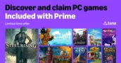 Amazon Prime: Gratis PC-Spiele im August 2026