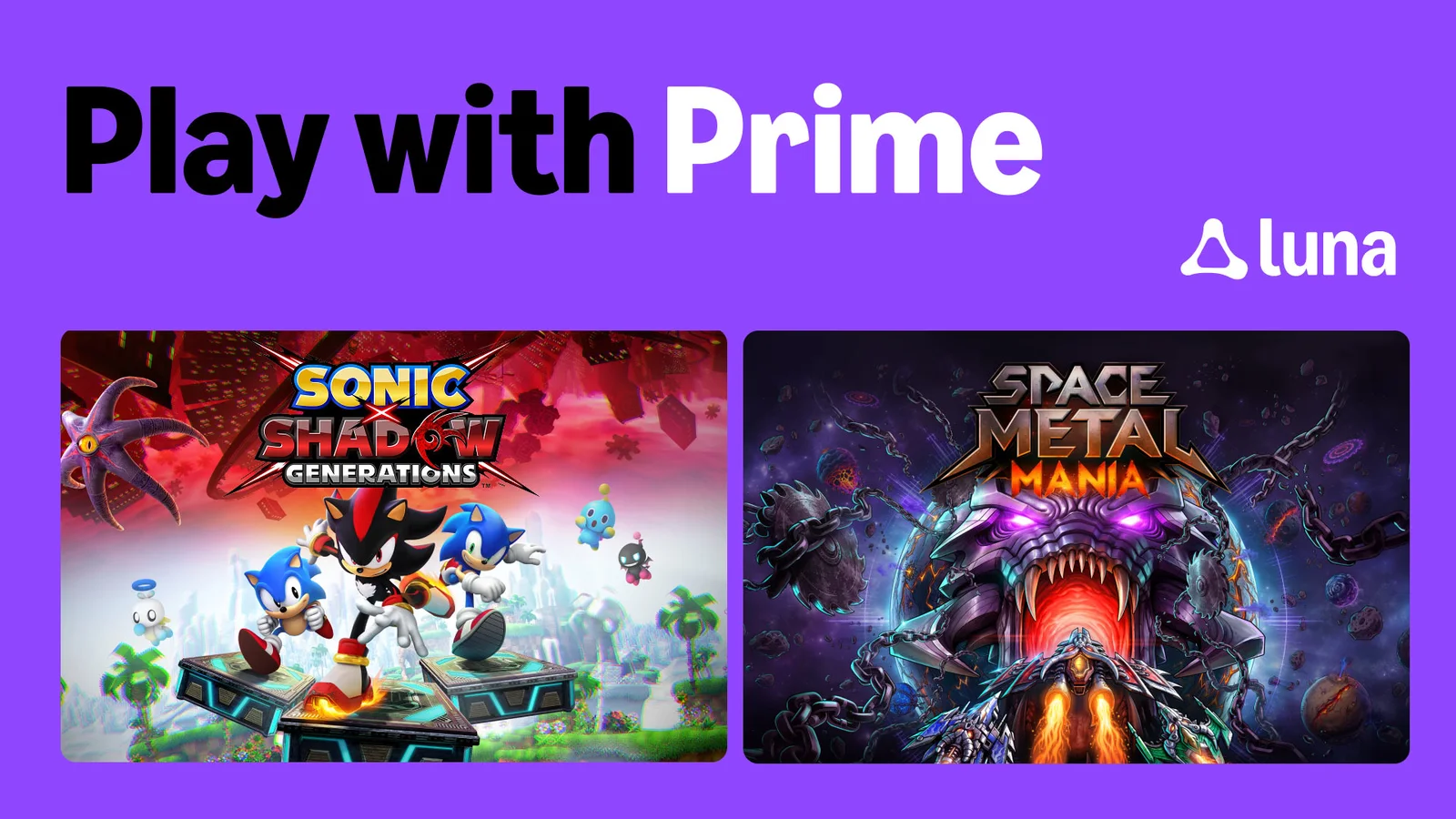 Luna Cloud Streaming-Spiele für Oktober 2026 — Kostenlos für Prime-Mitglieder