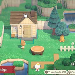 Animal Crossing New Horizons Happy Home Paradise Äußeres Design