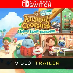 Animal Crossing New Horizons Happy Home Paradise Nintendo Switch Video Trailer