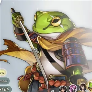 Another Eden Begins - Charakterbildschirm