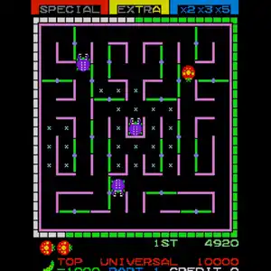 Arcade Archives 2 Lady Bug - Arcade-Labyrinth