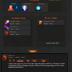 Archaelund - Zaubersprüche