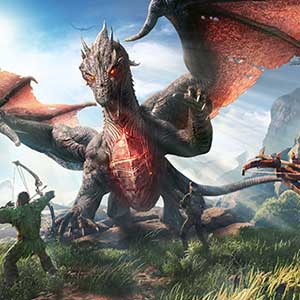 Expansive Landschaft