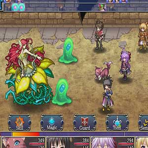 brilliant flash of light