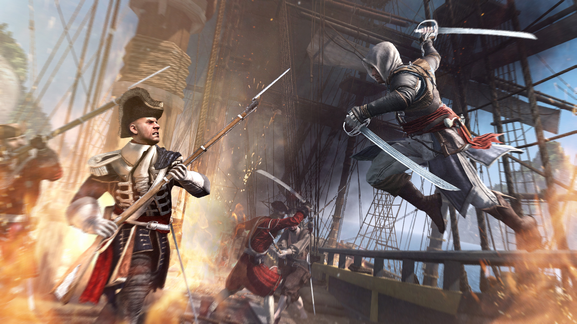 Piraten-Szene aus Assassin's Creed IV Black Flag für die Remake-Backlash-Berichterstattung