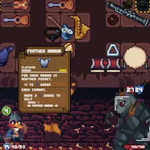 Backpack Dungeon - Federrüstung