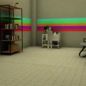 Backrooms Level X - Regenbogenraum