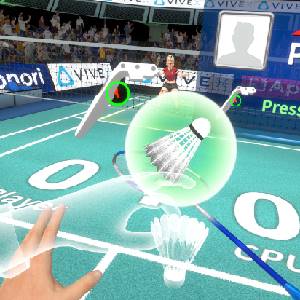 Badminton Kings VR - Abzug Drücken