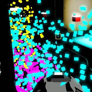 Battle for Gaming Blaue Partikel