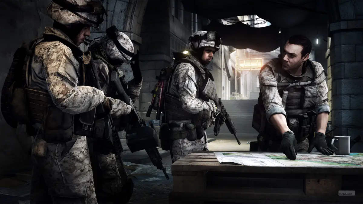 Battlefield 3 Operation Swordbreaker offizielles Kunstwerk