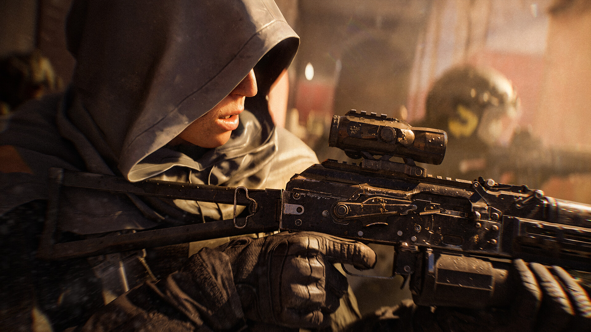 Battlefield 6 Squad-Action aus einem saisonalen Update