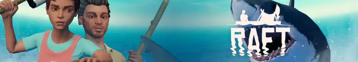 ÜBERLEBT GEMEINSAM AUF EINEM FEINDLICHEN OZEAN: RAFT